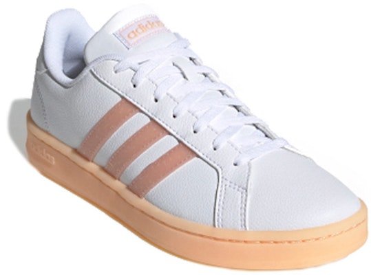 (W) adidas Grand Court 'Putih Glow Oranye' FW5900 Order (W) adidas Grand Court 'Putih Glow Oranye' FW5900
