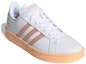 Order (W) adidas Grand Court 'Putih Glow Oren' FW5900