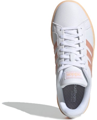 (W) adidas Grand Court 'Putih Glow Oranye' FW5900 Shop (W) adidas Grand Court 'Putih Glow Oranye' FW5900