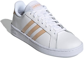 (W) adidas Grand Court 'Putih Halo Blush' GV7148 Lookbook (W) adidas Grand Court 'Putih Halo Blush' GV7148