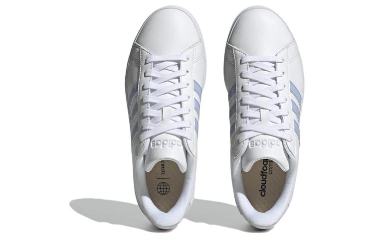 (W) adidas Grand Court 'White Light Blue' 圖 4