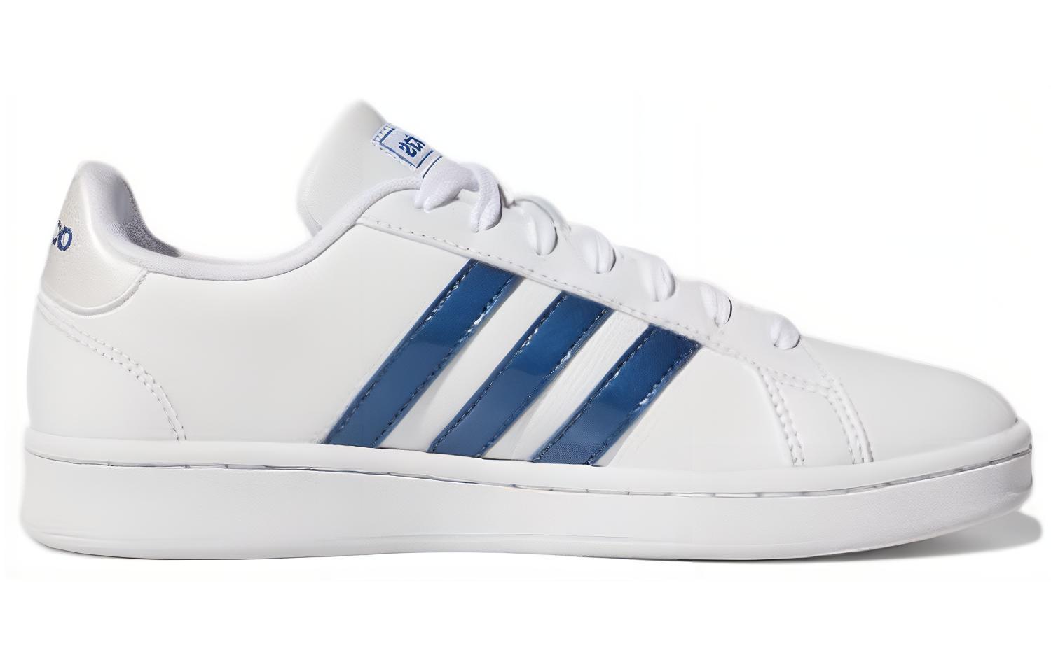 Order (W) adidas Grand Court 'Putih Biru Laut' G28972