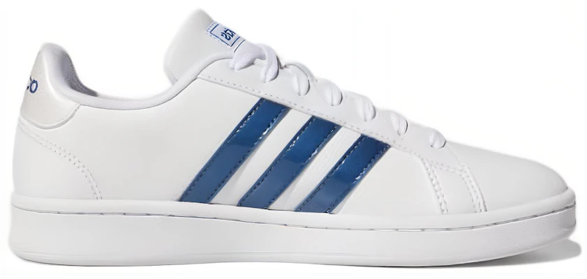 (W) アディダス グランドコート「ホワイトマリンブルー」G28972 (レディース) G28972 Order (W) アディダス グランドコート「ホワイトマリンブルー」G28972 (レディース) G28972