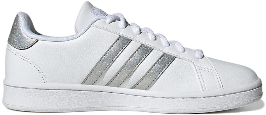 (W) 아디다스 그랜드 코트 '화이트 실버 메탈릭' GZ1837 Order (W) 아디다스 그랜드 코트 '화이트 실버 메탈릭' GZ1837