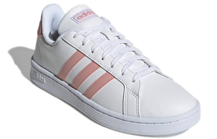 Lookbook (女) adidas Grand Court '白色奇蹟粉紫' GX8182
