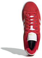 Shop adidas neo Grand Court Alpha Cloudfoam 耐磨 低筒 板鞋 女款 紅白