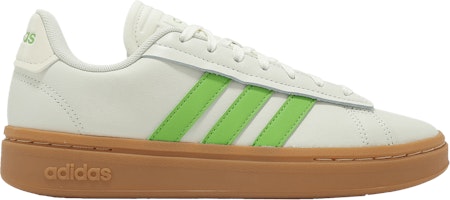 (Women) adidas Grand Court Alpha 'Off White Semi Lucid Lime Gum' IG0661 (Women) adidas Grand Court Alpha 'Off White Semi Lucid Lime Gum' IG0661