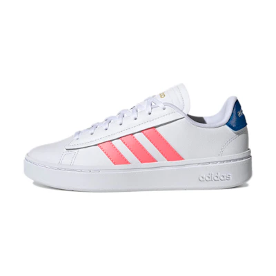 (W) adidas Grand Court Alpha 'White Acid Red'