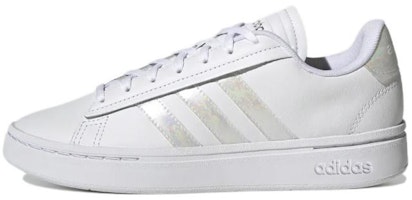 (Women) adidas Grand Court Alpha 'White Silver Metallic' GY7056 (Women) adidas Grand Court Alpha 'White Silver Metallic' GY7056