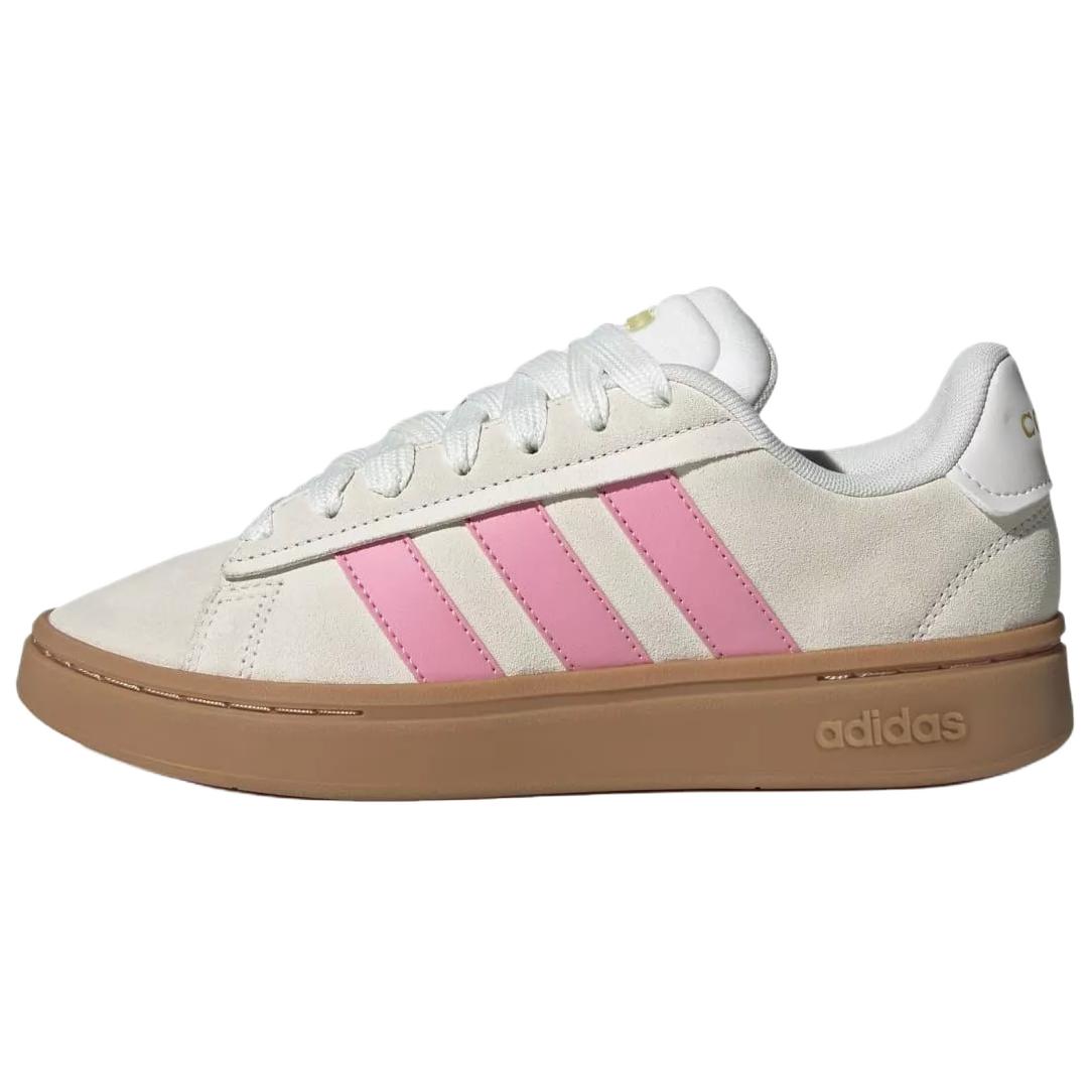 (Women) adidas Grand Court Alpha Brown Low-Top Casual Sneakers JQ2999