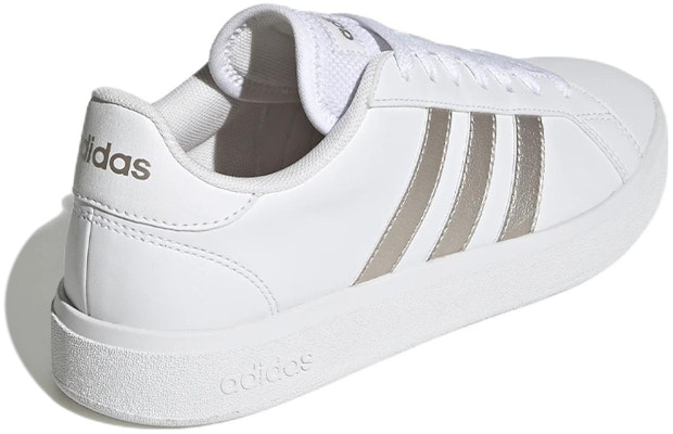 (W) 아디다스 그랜드 코트 베이스 2.0 '화이트 플래티넘 메탈릭' GW9263 Shop (W) 아디다스 그랜드 코트 베이스 2.0 '화이트 플래티넘 메탈릭' GW9263