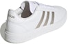 Shop (W) adidas Grand Court Base 2.0 'Putih Platinum Metalik' GW9263