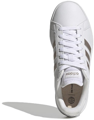 (W) 아디다스 그랜드 코트 베이스 2.0 '화이트 플래티넘 메탈릭' GW9263 Purchase (W) 아디다스 그랜드 코트 베이스 2.0 '화이트 플래티넘 메탈릭' GW9263