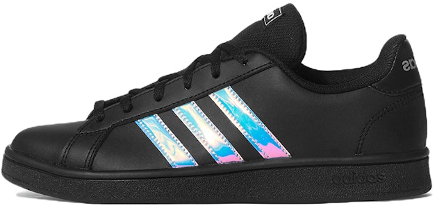 (W) 阿迪达斯Grand Court Base黑色虹彩版 GV6704 Buy (W) 阿迪达斯Grand Court Base黑色虹彩版 GV6704