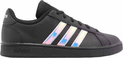(Women) adidas Grand Court Base 'Black Iridescent' GV6704 (Women) adidas Grand Court Base 'Black Iridescent' GV6704