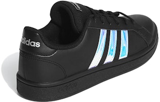 (W) adidas Grand Court Base 'Hitam Iridescent' GV6704 Shop (W) adidas Grand Court Base 'Hitam Iridescent' GV6704