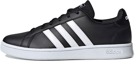 (Women) adidas Grand Court Base 'Black White' EE7482 (Women) adidas Grand Court Base 'Black White' EE7482