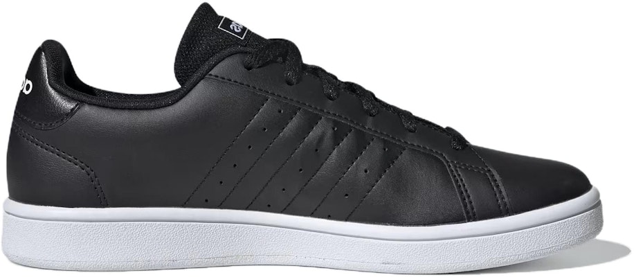 (Women) adidas Grand Court Base 'Black White' EE7482 Order (Women) adidas Grand Court Base 'Black White' EE7482