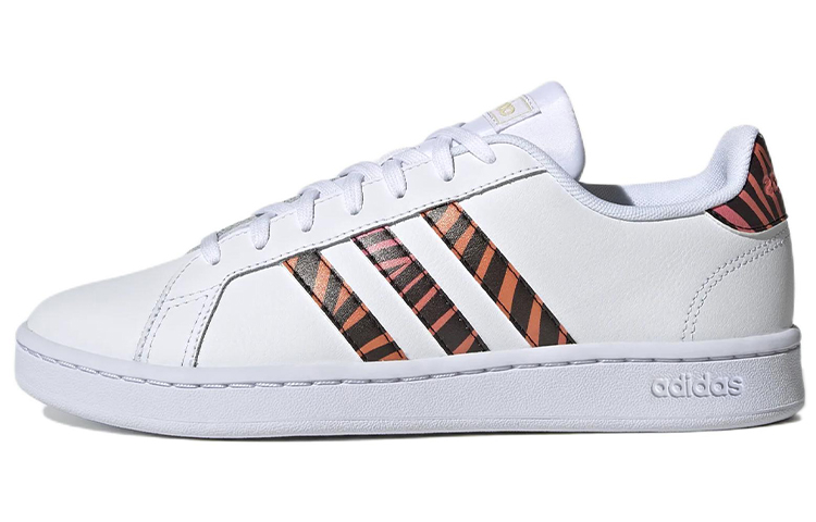 (Women) adidas Grand Court Base 'White Black Red' GY1166