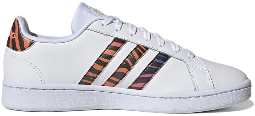 (Women) adidas Grand Court Base 'White Black Red' GY1166 Order (Women) adidas Grand Court Base 'White Black Red' GY1166