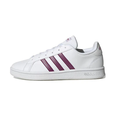 (W) adidas Grand Court Base 'White Cherry Metallic'