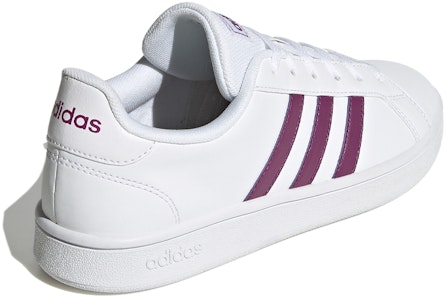 (W) (여성용) 아디다스 그랜드 코트 베이스 '화이트 체리 메탈릭' FW0810 FW0810 Shop (W) (여성용) 아디다스 그랜드 코트 베이스 '화이트 체리 메탈릭' FW0810 FW0810