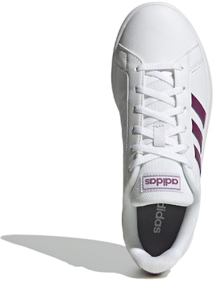 (Women) adidas Grand Court Base 'White Cherry Metallic' FW0810 Purchase (Women) adidas Grand Court Base 'White Cherry Metallic' FW0810