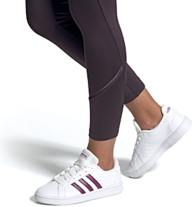 (W) (여성용) 아디다스 그랜드 코트 베이스 '화이트 체리 메탈릭' FW0810 FW0810 Sizing (W) (여성용) 아디다스 그랜드 코트 베이스 '화이트 체리 메탈릭' FW0810 FW0810