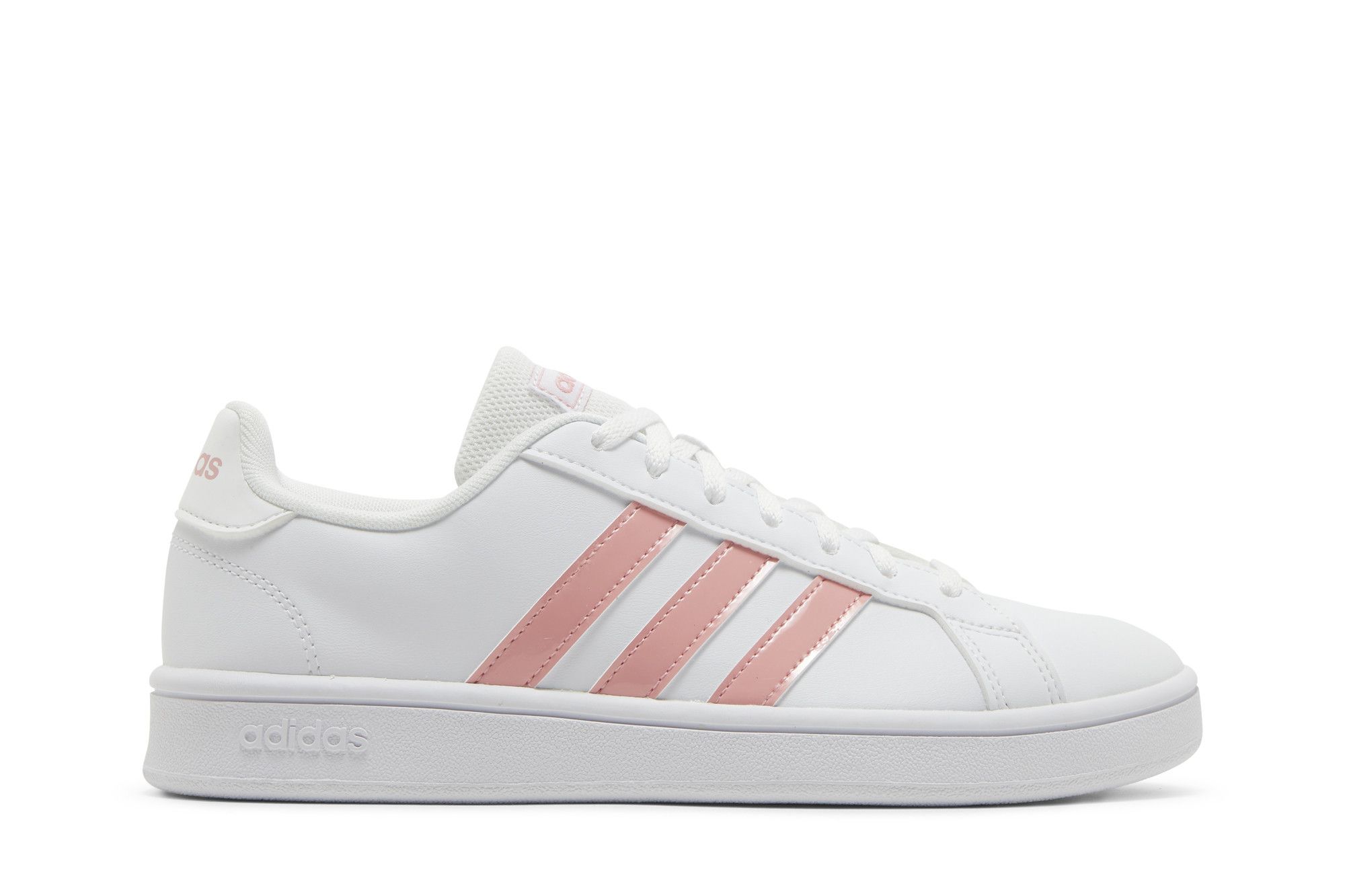 (Women) adidas Grand Court Base 'White Glow Pink' EG4055