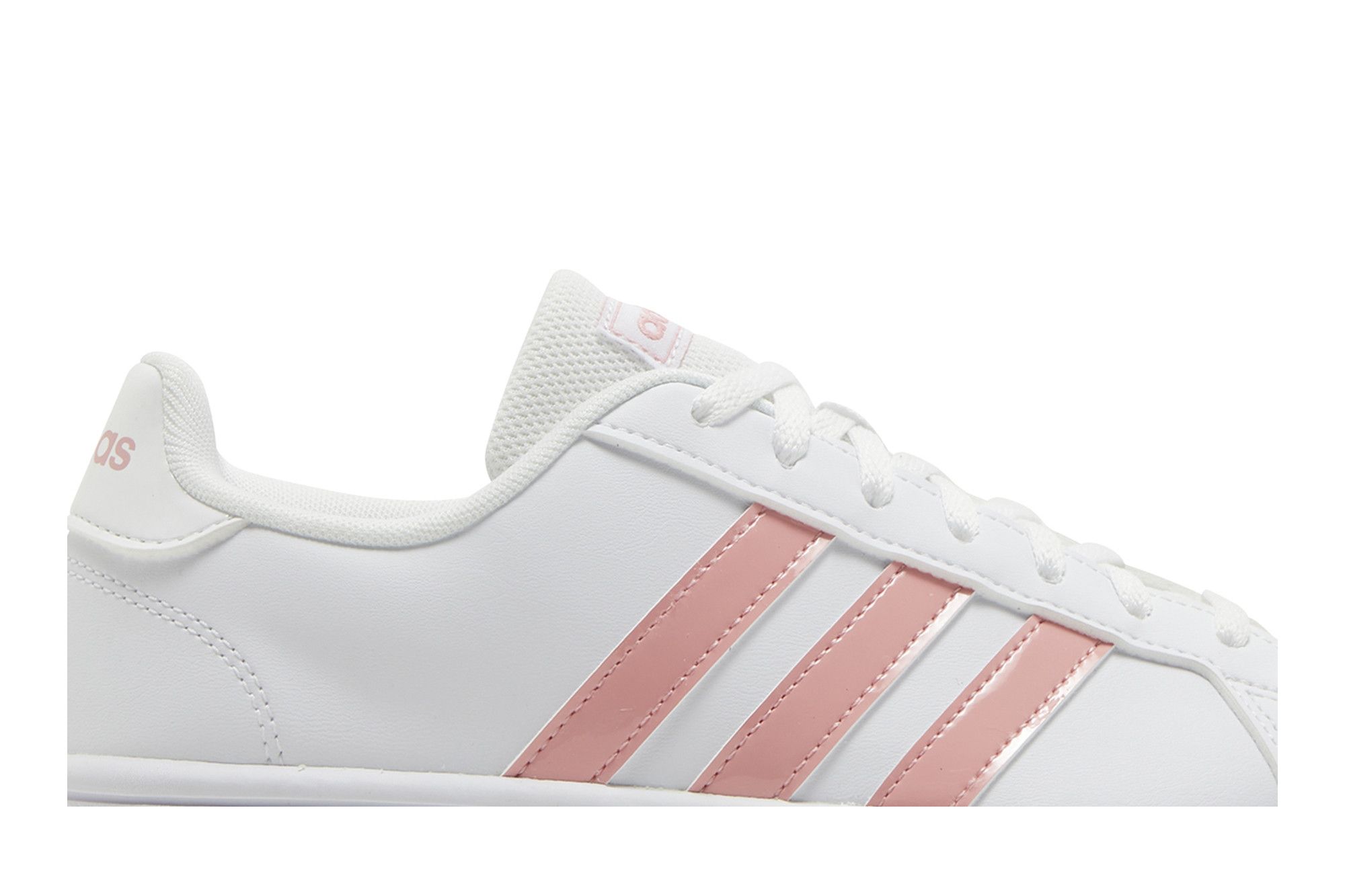 Lookbook （女性）adidas Grand Court Base '白色 荧光粉红' EG4055
