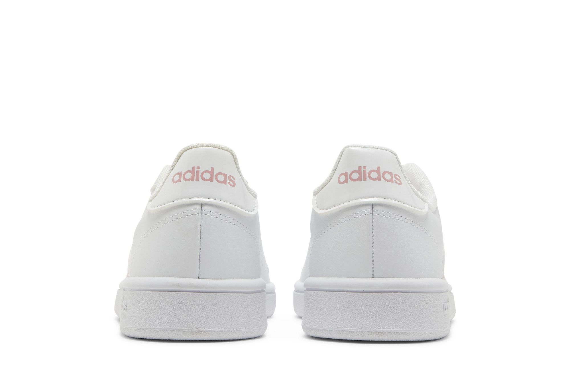 Sizing （女性）adidas Grand Court Base '白色 荧光粉红' EG4055