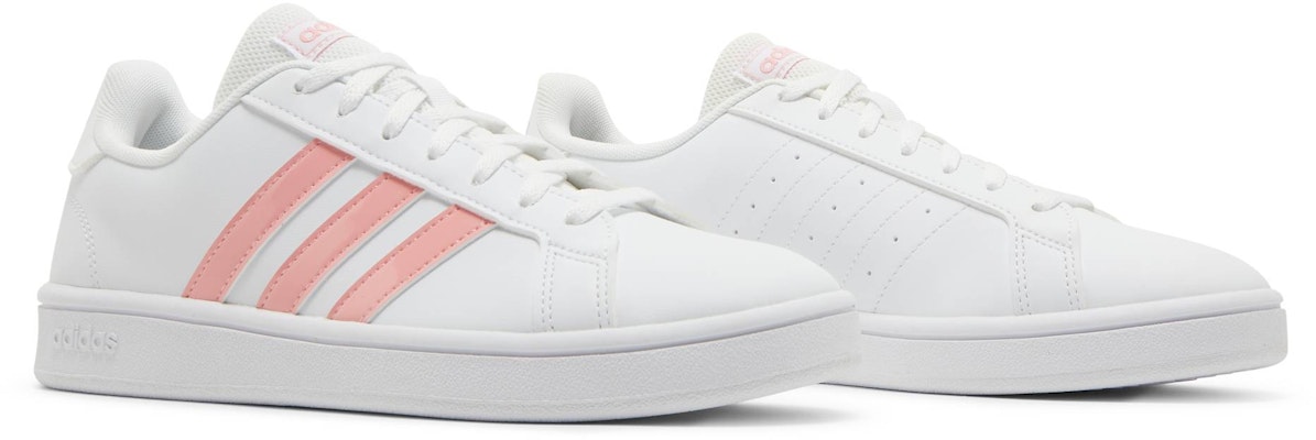 (Women) adidas Grand Court Base 'White Glow Pink' EG4055 Cheap (Women) adidas Grand Court Base 'White Glow Pink' EG4055