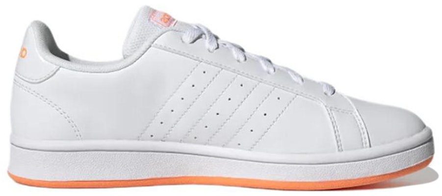 (W) adidas Grand Court Base 'Putih Jingga' GZ8168 Order (W) adidas Grand Court Base 'Putih Jingga' GZ8168