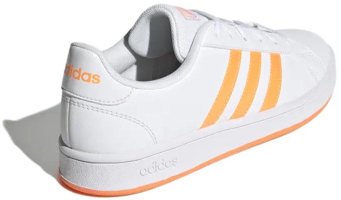 (W) adidas Grand Court Base 'Putih Jingga' GZ8168 Shop (W) adidas Grand Court Base 'Putih Jingga' GZ8168