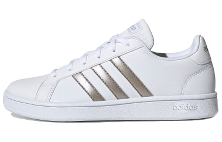 (Women) adidas Grand Court Base 'White Platinum Metallic' EE7874