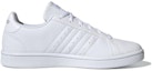Order (W) adidas Grand Court Base 'Putih Platinum Metallic' EE7874