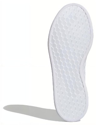 (W) adidas Grand Court Base 'Putih Platinum Metalik' EE7874 Details for (W) adidas Grand Court Base 'Putih Platinum Metalik' EE7874