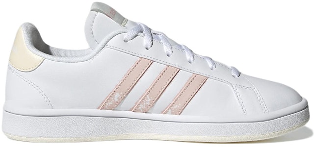 (W) adidas Grand Court Base Beyond 'Putih Vapour Pink' GX5763 Order (W) adidas Grand Court Base Beyond 'Putih Vapour Pink' GX5763