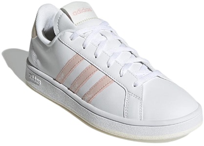 (W) adidas Grand Court Base Beyond 'Putih Vapour Pink' GX5763 Lookbook (W) adidas Grand Court Base Beyond 'Putih Vapour Pink' GX5763