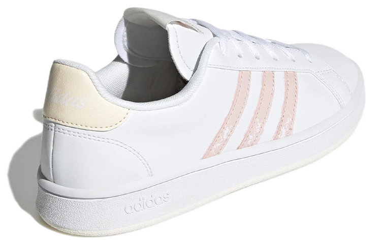 Shop (W) 아디다스 그랜드 코트 베이스 비욘드 '화이트 베이퍼 핑크' GX5763