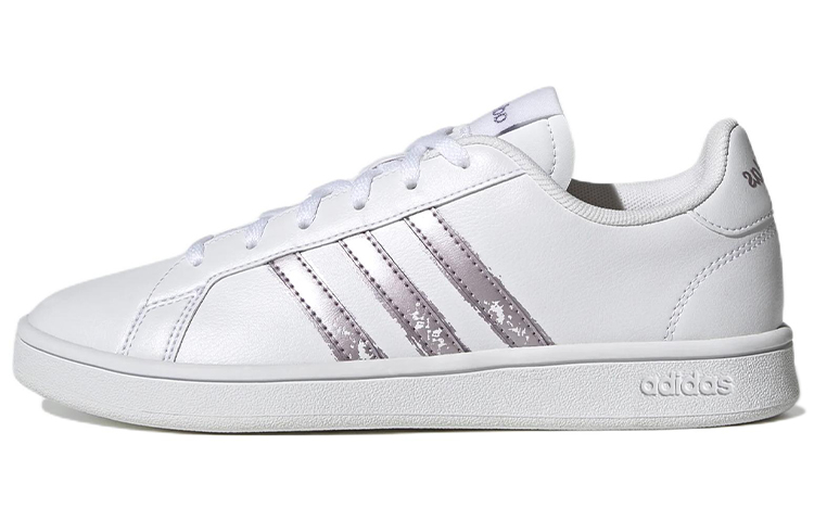 (W) adidas Grand Court Beyond 'White Matte Purple Metallic'