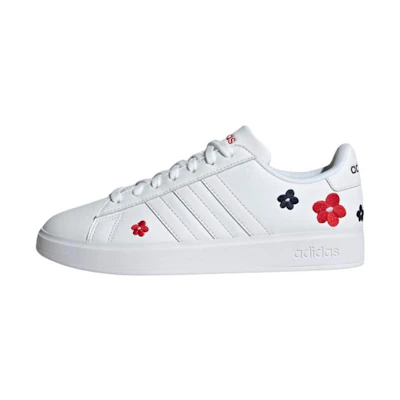 (W) adidas Grand Court Cloudfoam 'Floral Embroidery'