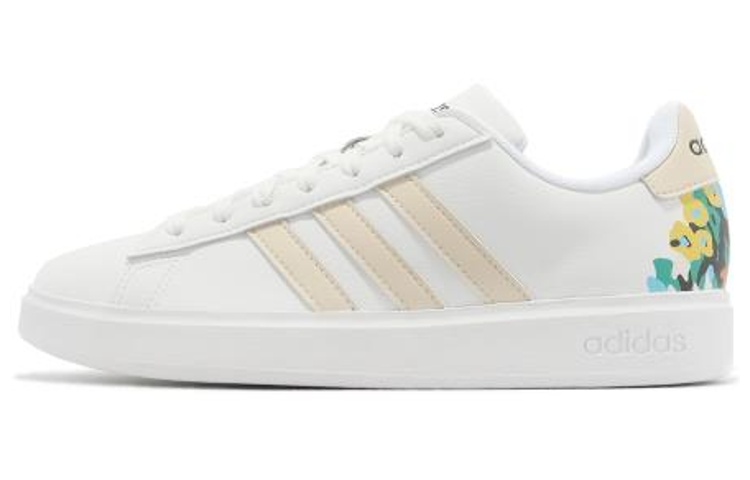 (Women) adidas Grand Court Cloudfoam 'Floral Heel' HP6623
