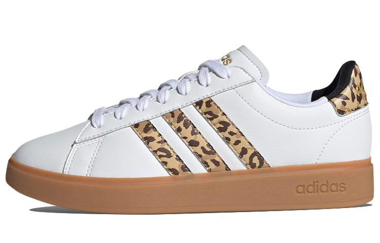 (Women) adidas Grand Court Cloudfoam 'Leopard' HP9410