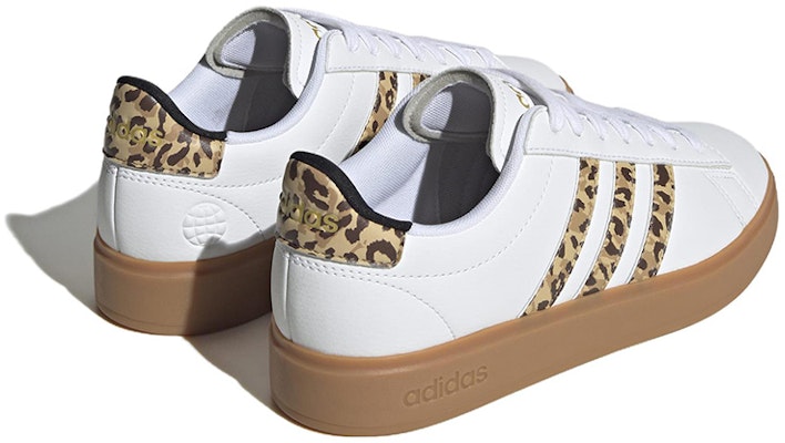 (Women) adidas Grand Court Cloudfoam 'Leopard' HP9410 Shop (Women) adidas Grand Court Cloudfoam 'Leopard' HP9410