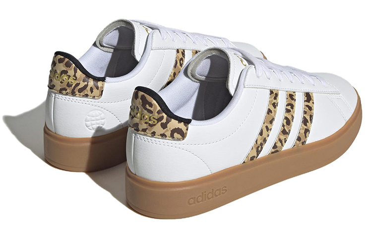 Shop (W) adidas Grand Court Cloudfoam ''Luipaard'' HP9410