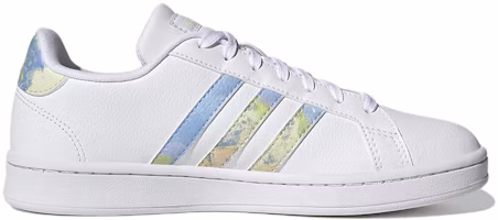 Order adidas neo Grand Court 耐磨輕便休閒板鞋 女款 白藍