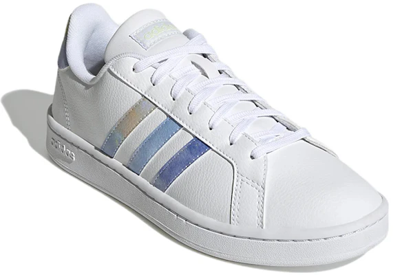 (W) adidas Grand Court Cloudfoam ''Bianco Almost Lime'' GY9409 Lookbook (W) adidas Grand Court Cloudfoam ''Bianco Almost Lime'' GY9409
