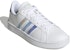 (W) adidas Grand Court Cloudfoam 'Putih Hampir Limau' GY9409
