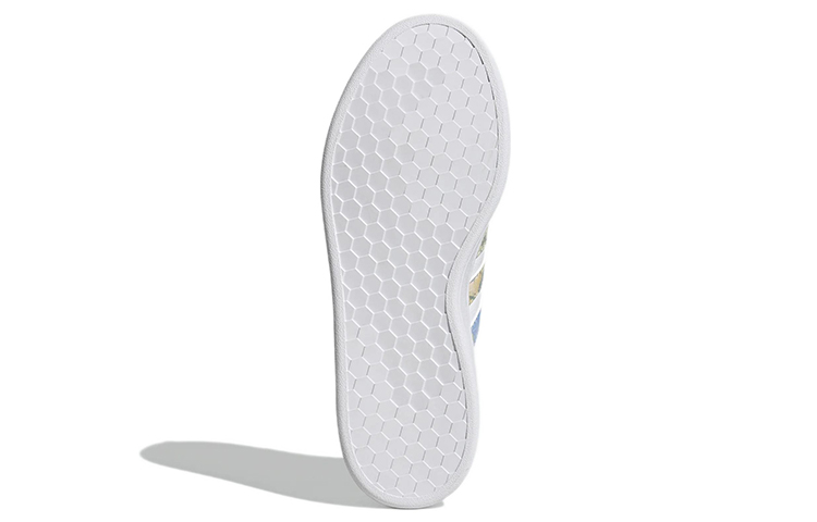 Details for (W) adidas Grand Court Cloudfoam ''Bianco Almost Lime'' GY9409